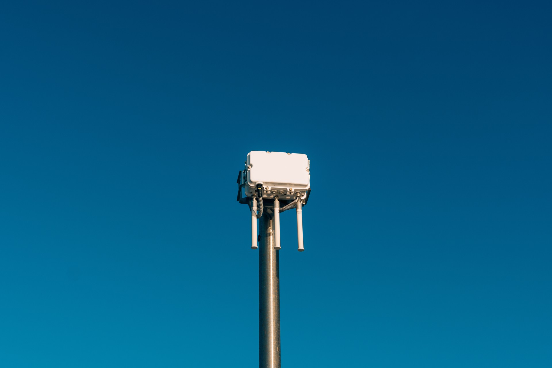 City wifi router. The street transmitter of the Internet signal